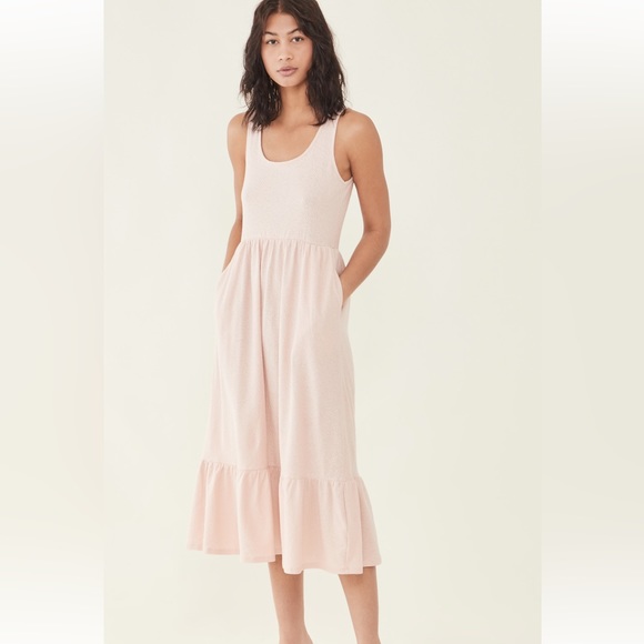 Blush Pink Women’s Dress, Size XS, midi length.  Worn once. - Picture 1 of 9